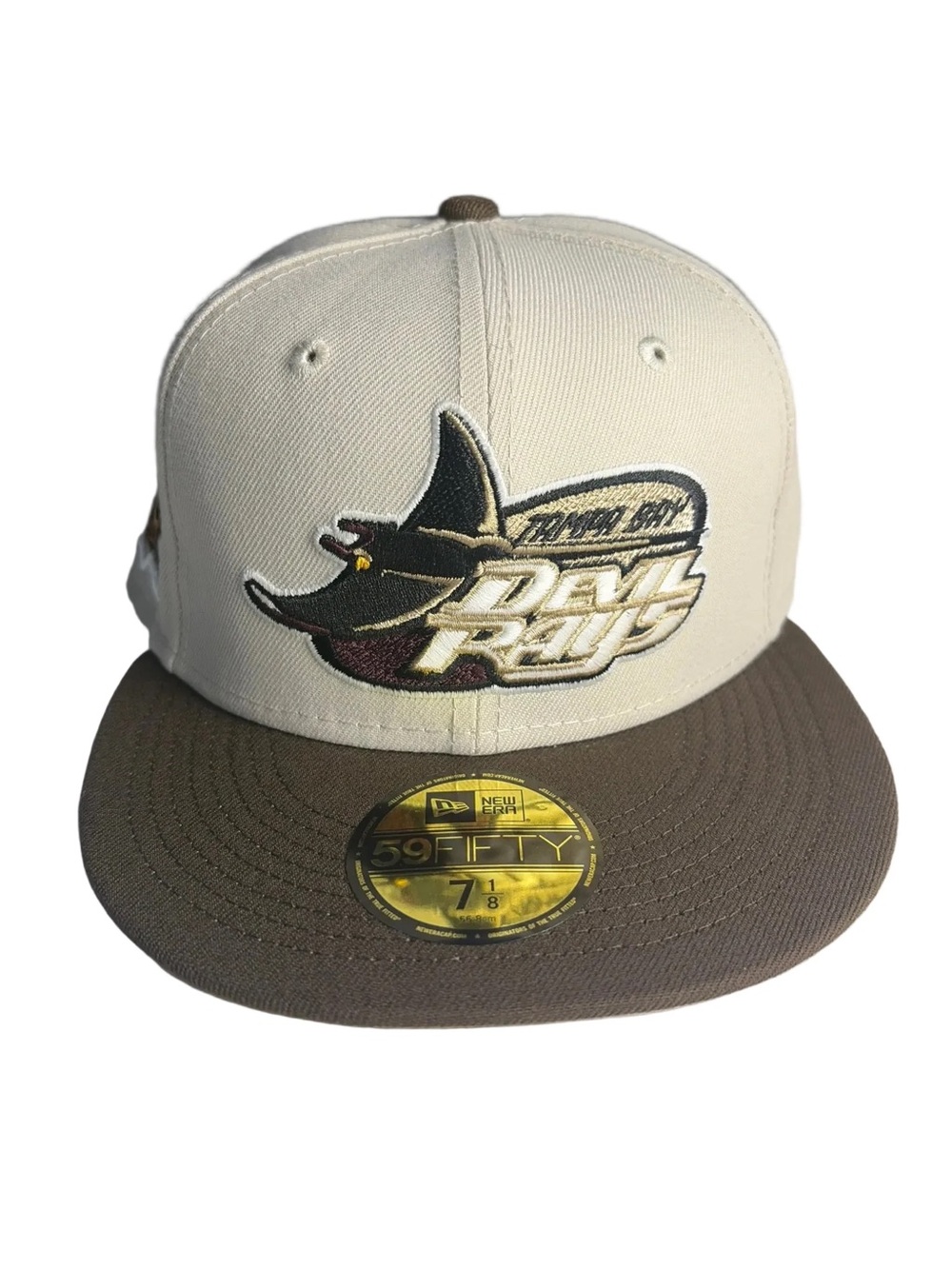 New Era Tampa Bay Devil Rays 10 Seasons Side Patch 59FIFTY Fitted